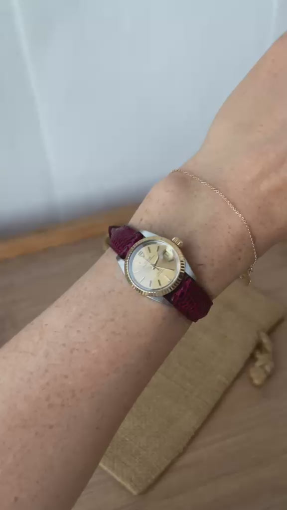 Tudor Princess Oysterdate Aur 18k Otel 26mm Ref. 92413