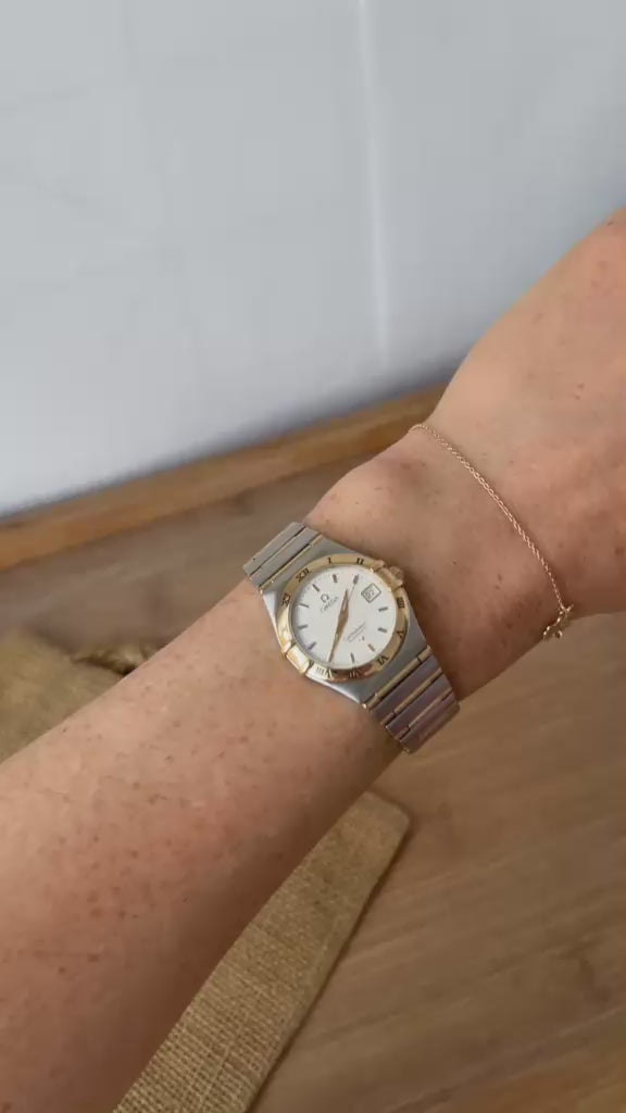 Omega Constellation Automatic Aur 18K Otel - 27mm - impecabil - Ref. 1292.30.00